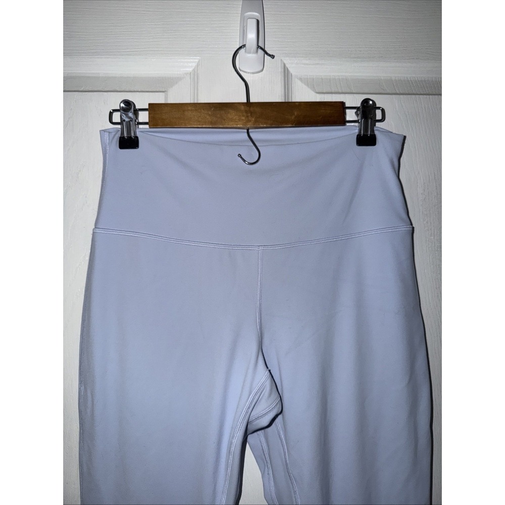 Lululemon Double Lined Align‎ Nulu Leggings Light Blue Sz 10 High Rise - Picture 2 of 8